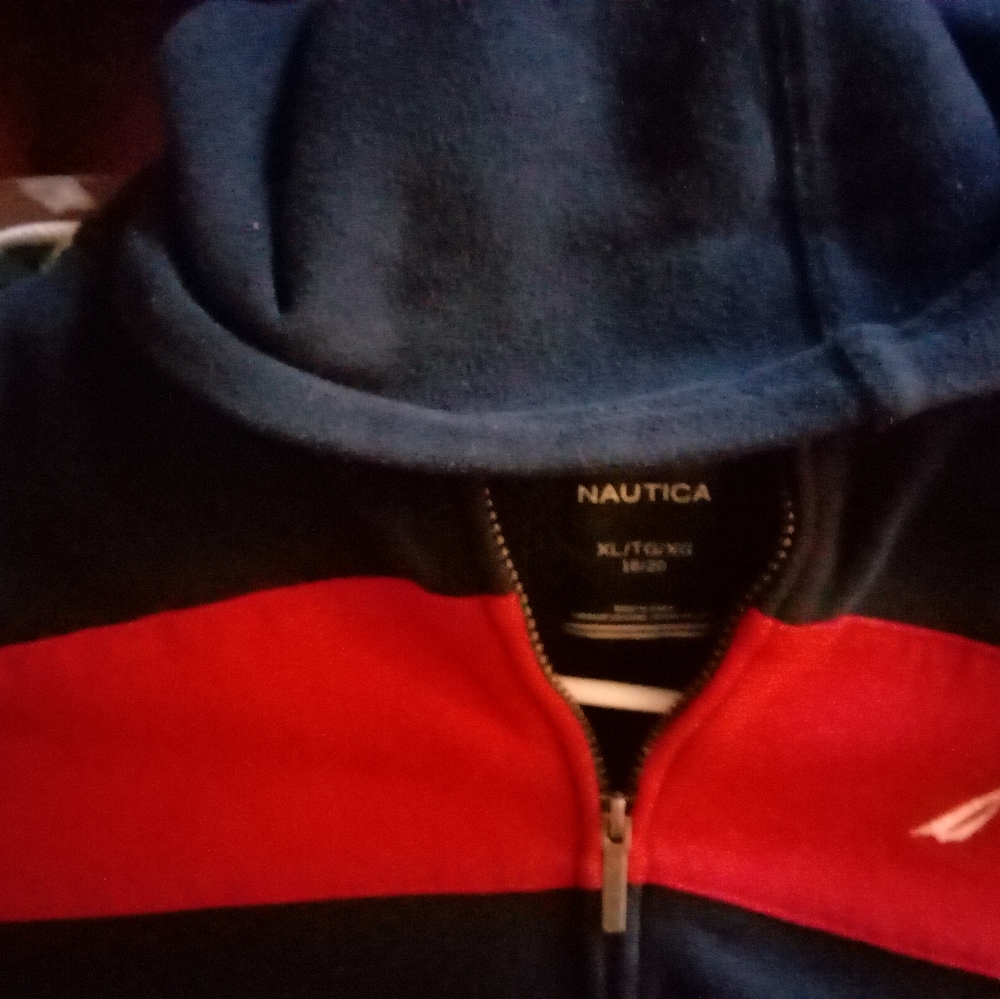 Nautica zip up Hoodie